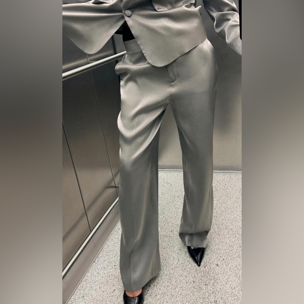 NWT Metallic pants